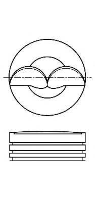 Поршень AE 24023 STD