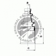 Комплект пыльника QH Benelux QJB2676