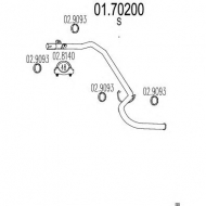 Трубка MTS 01.70200