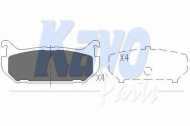 Комплект тормозных колодок KAVO PARTS KBP-4508