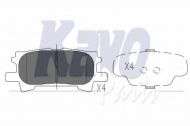 Комплект тормозных колодок KAVO PARTS KBP-9078