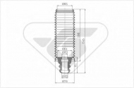 Пылезащитный комплект HUTCHINSON KP038
