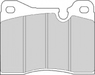 Комплект тормозных колодок NECTO FD4033A