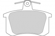 Комплект тормозных колодок NECTO FD6244A