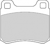 Комплект тормозных колодок NECTO FD6608A