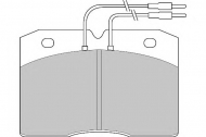 Комплект тормозных колодок NECTO FD889V