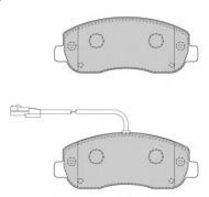 Комплект тормозных колодок NECTO FD7508V