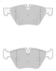 Комплект тормозных колодок NECTO FD7526A