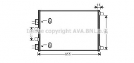 Конденсатор AVA QUALITY COOLING RT5422