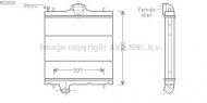 Теплообменник AVA QUALITY COOLING RE2030