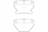 Комплект тормозных колодок DURON DBP371395