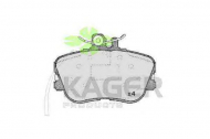 Комплект тормозных колодок KAGER 35-0034