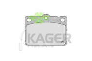 Комплект тормозных колодок KAGER 35-0252