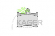 Комплект тормозных колодок KAGER 35-0349