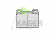 Комплект тормозных колодок KAGER 35-0385