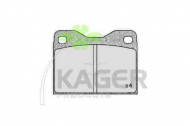 Комплект тормозных колодок KAGER 35-0392