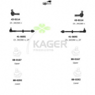 Подвеска колеса KAGER 80-1158