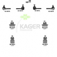 Подвеска колеса KAGER 80-1176