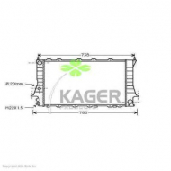 Теплообменник KAGER 31-0015