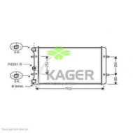 Теплообменник KAGER 31-0033