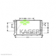 Теплообменник KAGER 31-0059