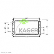 Теплообменник KAGER 31-0060