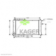 Теплообменник KAGER 31-0085