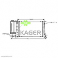 Теплообменник KAGER 31-0109
