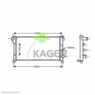 Теплообменник KAGER 31-0454