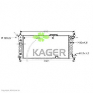 Теплообменник KAGER 31-0763