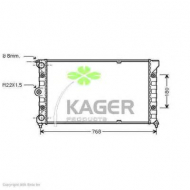 Теплообменник KAGER 31-1172