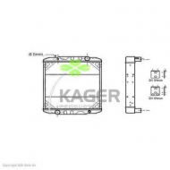 Теплообменник KAGER 31-2456
