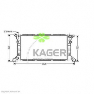Теплообменник KAGER 31-3406