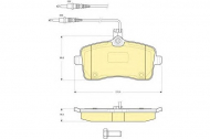 Комплект тормозных колодок GIRLING 6115941