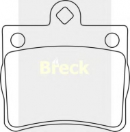 Комплект тормозных колодок BRECK 21900 00 702 00