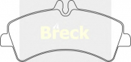 Комплект тормозных колодок BRECK 29217 00 702 00