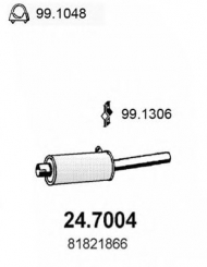 Амортизатор ASSO 24.7004