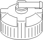 Запор TOPRAN 722 659
