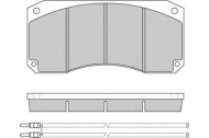 Комплект тормозных колодок E.T.F. 12-5256