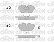Комплект тормозных колодок CIFAM 822-091-0