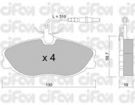Комплект тормозных колодок CIFAM 822-214-0