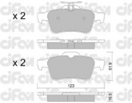 Комплект тормозных колодок CIFAM 822-337-1