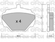 Комплект тормозных колодок CIFAM 822-353-0