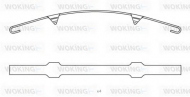 Комплектующие WOKING ACA8543.00