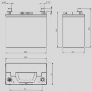 Аккумулятор OPEN PARTS MB045A.01