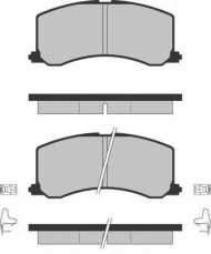 Комплект тормозных колодок Brake ENGINEERING PA1256