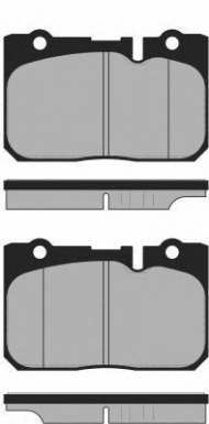Комплект тормозных колодок Brake ENGINEERING PA1362
