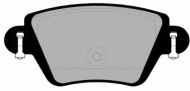 Комплект тормозных колодок Brake ENGINEERING PA1597
