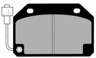 Комплект тормозных колодок Brake ENGINEERING PA291