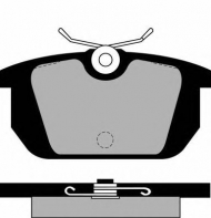 Комплект тормозных колодок Brake ENGINEERING PA461
